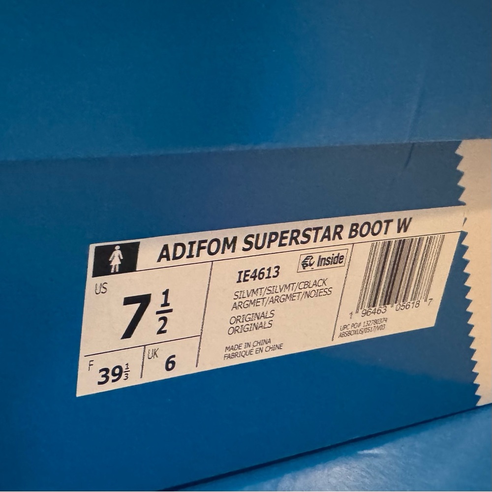 ✨BRAND NEW! PINK ADIDAS ADIFOM SUPERSTAR BOOT RAIN BOOT✨ - Picture 3 of 3